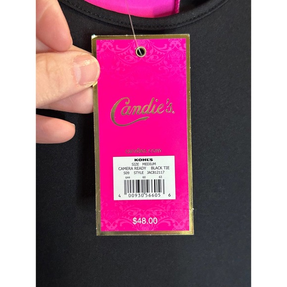 Candies Bodycon Pencil Mini Dress Size Medium 28 inch Waist - Picture 3 of 7